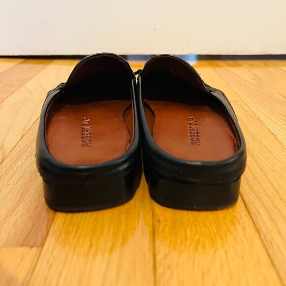 ROBERT ZUR Petra Loafers Women Sz 9 M Black Soft Leather Slip On Shoes Moccasin - Picture 8 of 16